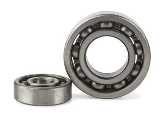 Bearings isolated on white background.