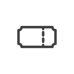 Ticket line icon