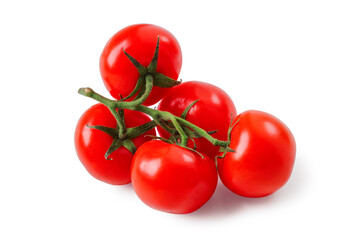 Bunch of ripe tomatoes