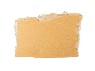 Cardboard, Carton, Ripped Kraft Paper, Wrapping Piece