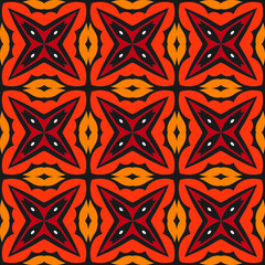 Illustration of tiles textured pattern