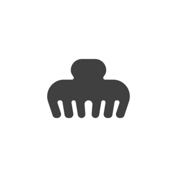 recommend clip art: Hair clip vector icon