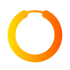 hoop gradient icon