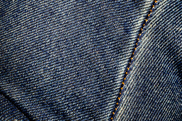 denim blue close-up in a simple light 
