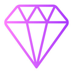 diamond gradient icon