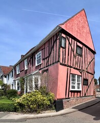 Fototapeta na wymiar old house in Lavenham Suffolk England 