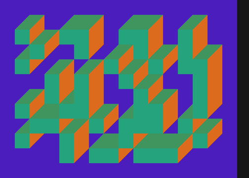 Implementation of Edward Zajec&rsquo;s &ldquo;Il Cubo&rdquo; from 1971. Essentially a Truchet tile set of 8 tiles and rules for placement art illustration