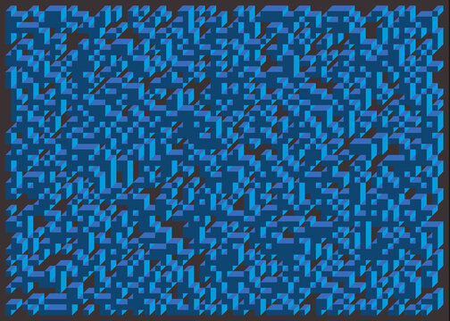 Implementation of Edward Zajec&rsquo;s &ldquo;Il Cubo&rdquo; from 1971. Essentially a Truchet tile set of 8 tiles and rules for placement art illustration