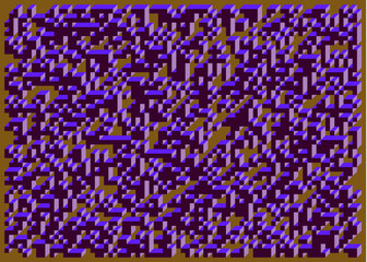 Implementation of Edward Zajec’s “Il Cubo” from 1971. Essentially a Truchet tile set of 8 tiles and rules for placement art illustration