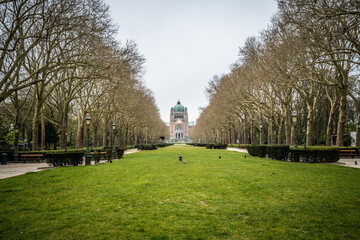 Fototapeta na wymiar National Basilica of the Sacred Heart in Brussels