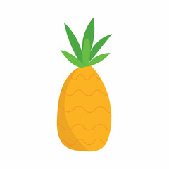 pineapple in doodle style