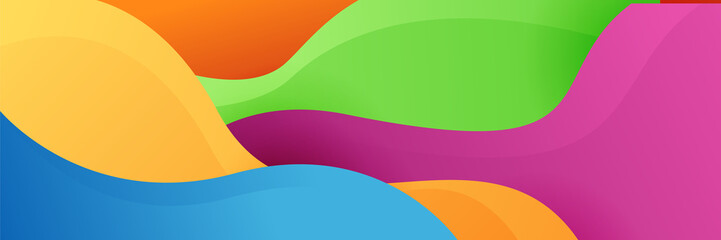 Colorful abstract background. Dynamic textured geometric element. Modern gradient light vector illustration. Vector abstract graphic design banner pattern background template.