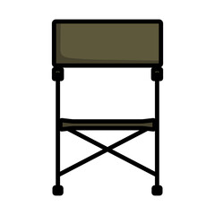 Icon Of Fishing Folding Chair