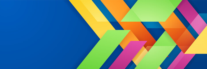 Colorful abstract background. Dynamic textured geometric element. Modern gradient light vector illustration. Vector abstract graphic design banner pattern background template.