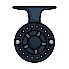 Icon Of Fishing Reel