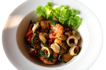 Asia, Thailand, Backgrounds, Basil, Chili Pepper