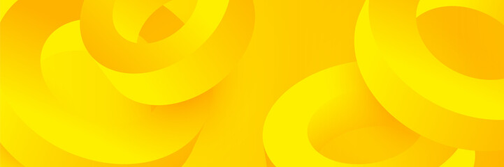 Gradient Geometric abstract with yellow colorful shape presentation design background