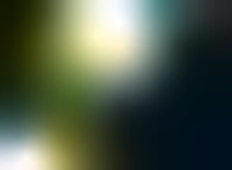 暗闇に灯る柔らかな緑の光をイメージした グラデーション素材