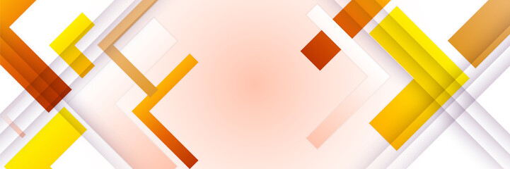 Abstract red orange yellow banner background. Vector abstract graphic design banner pattern background template web landing page.