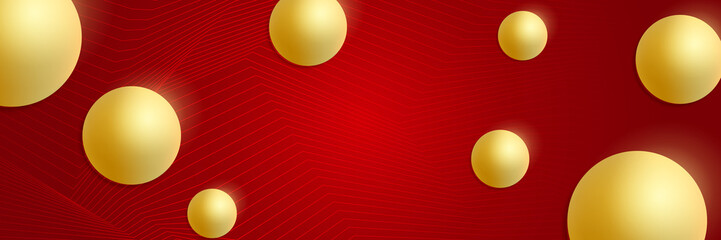 Abstract red orange yellow banner background. Vector abstract graphic design banner pattern background template web landing page.