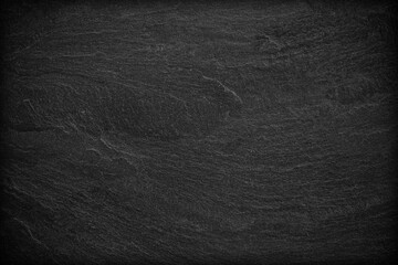 Fototapeta premium Dark grey black slate background or texture.