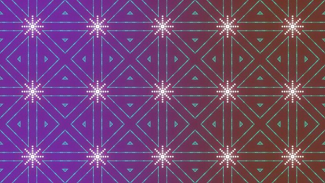 Pattern Background Particle Background With OF Purple Color