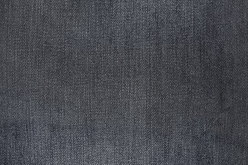 Detail of  black jeans