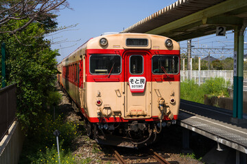 いすみ鉄道のキハ52・キハ28急行列車