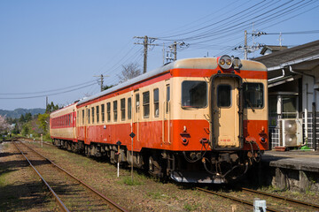 いすみ鉄道のキハ52・キハ28急行列車