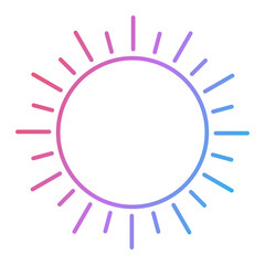 Sun Icon Design
