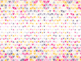 Cool triangles halftone background. Fade triangular shapes cover backdrop. Digital