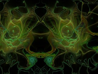 Imaginatory fractal abstract background Image