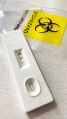 Rapid COVID-19 Antigen Self-Test  at home