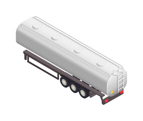 Isometric Cargo Trailer