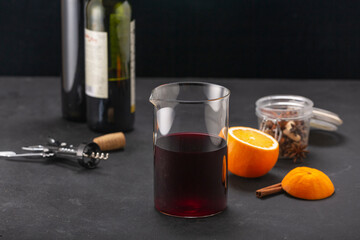 Christmas drink  mulled wine