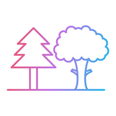 Forest Icon Design