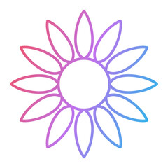 Sunflower Icon Design