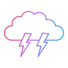 Lightning Icon Design