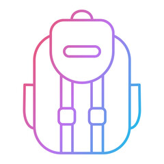 Bagpack Icon Design