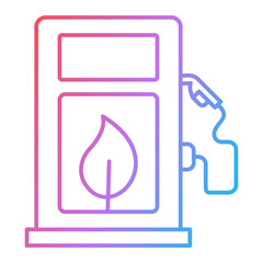 Eco Gas Icon Design