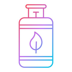 Bio gas Icon Design