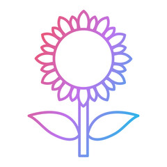Sunflower Icon Design
