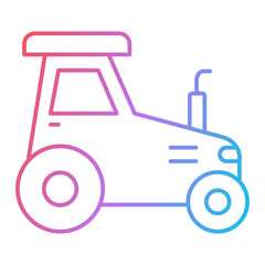 Tractor Icon Design