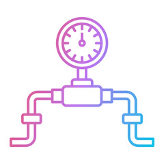 Pressure Gauge Icon Design