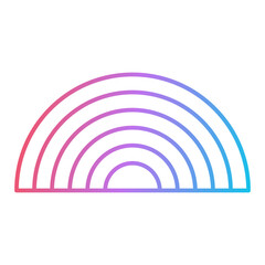 Obraz premium Rainbow Icon Design