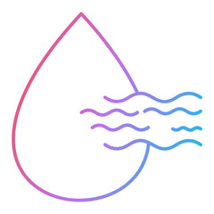 Humidity Icon Design