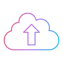 Cloud Upload Icon Design