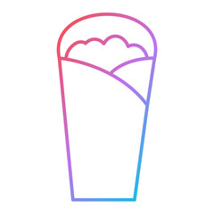 Doner Kebab Icon Design