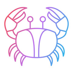 Crab Icon Design