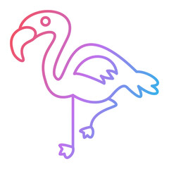 Flamingo Icon Design